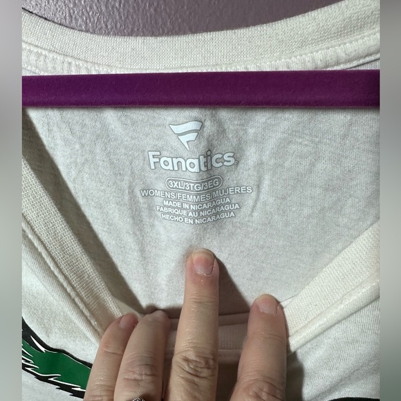Fanatics Eagles Cream long sleeved Shirt - Picture 5 of 5